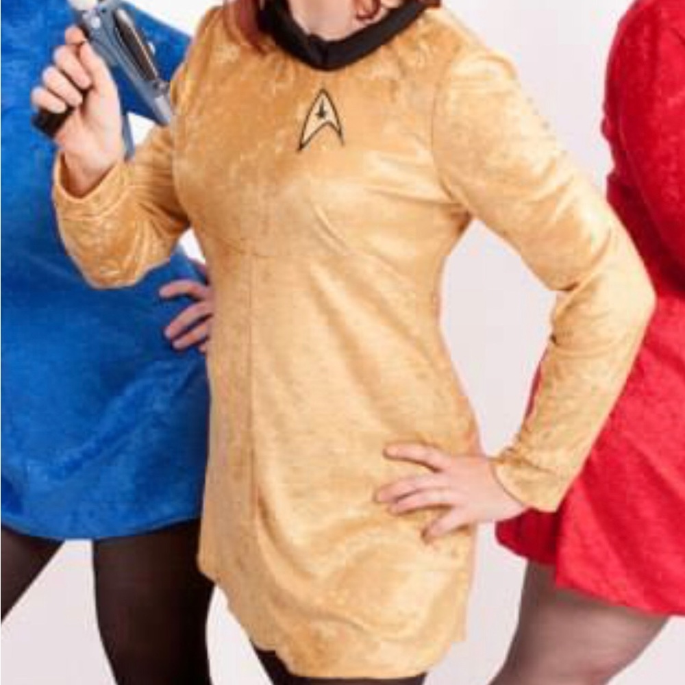 Handmade Star Trek costume dress.